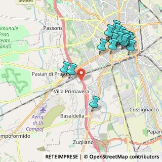 Mappa Via Basiliano, 33100 Udine UD, Italia (2.3725)
