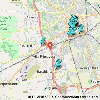Mappa Via Basiliano, 33100 Udine UD, Italia (2.4585)