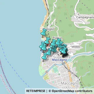 Mappa Via Guglielmo Marconi, 21061 Maccagno con Pino e Veddasca VA, Italia (0.288)