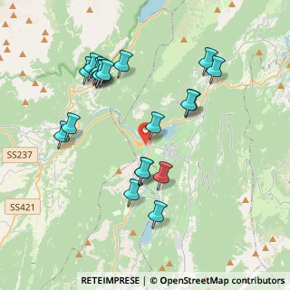 Mappa Via Rauten, 38072 Madruzzo TN, Italia (3.933)