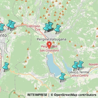 Mappa Loc.Canale, 38057 Pergine Valsugana TN, Italia (5.74077)