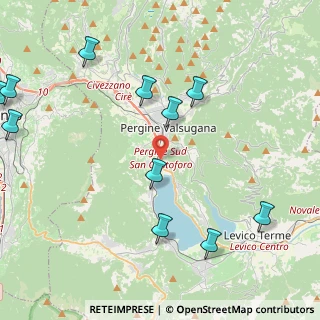 Mappa Loc.Canale, 38057 Pergine Valsugana TN, Italia (5.34818)