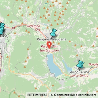 Mappa Loc.Canale, 38057 Pergine Valsugana TN, Italia (7.47692)