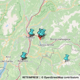 Mappa Loc.Canale, 38057 Pergine Valsugana TN, Italia (10.71385)