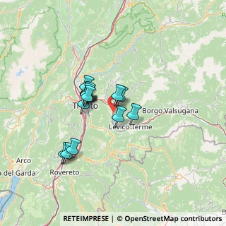 Mappa Loc.Canale, 38057 Pergine Valsugana TN, Italia (10.102)