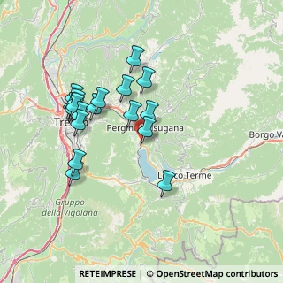 Mappa Loc.Canale, 38057 Pergine Valsugana TN, Italia (7.01368)