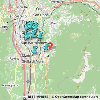 Mappa Via Villa Belfonte, 38123 Trento TN, Italia (1.92667)