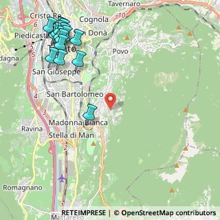 Mappa Via Villa Belfonte, 38123 Trento TN, Italia (2.98444)