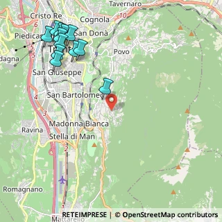 Mappa Via Villa Belfonte, 38123 Trento TN, Italia (2.7525)