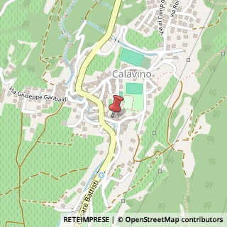 Mappa Via G. B. Graziadei, 32, 38072 Calavino, Trento (Trentino-Alto Adige)