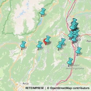 Mappa Via G. B. Graziadei, 38072 Calavino TN, Italia (9.513)