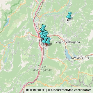 Mappa Via della Villa, 38100 Trento TN, Italia (3.58182)