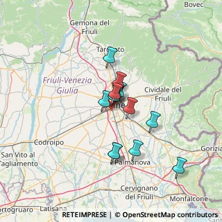 Mappa Via Castions di Strada, 33100 Udine UD, Italia (9.73231)