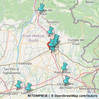 Mappa Via Campoformido, 33037 Pasian di Prato UD, Italia (14.95727)