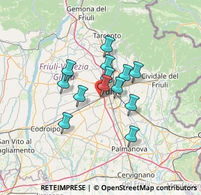 Mappa Via Lignano, 33037 Pasian di Prato UD, Italia (9.17846)