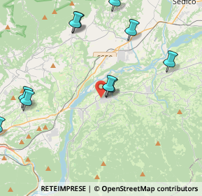 Mappa Via Brusaferro, 32020 Lentiai BL, Italia (5.67)