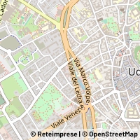 Mapa Udine