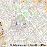 Karte Udine