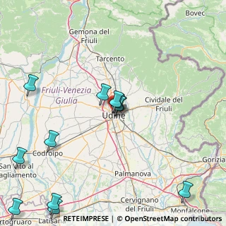 Mappa Via Gemona, 33100 Udine UD, Italia (21.65615)
