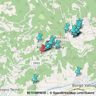 Mappa Via Marchi, 38050 Ronchi Valsugana TN, Italia (0.94583)