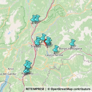 Mappa Loc. Fratte, 38057 Pergine Valsugana TN, Italia (14.15)