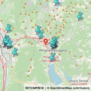Mappa Loc. Fratte, 38057 Pergine Valsugana TN, Italia (4.847)