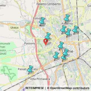Mappa Via Latina, 33100 Udine UD, Italia (2.01727)