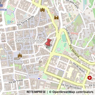 Mappa Via Galileo Galilei, 7, 38121 Trento, Trento (Trentino-Alto Adige)