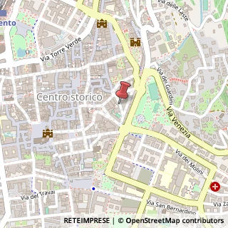 Mappa Vicolo Santa Maria Maddalena, 16, 38122 Trento, Trento (Trentino-Alto Adige)