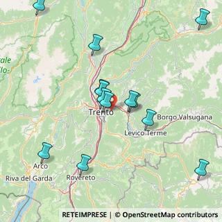Mappa Via Borino, 38123 Trento TN, Italia (16.35231)