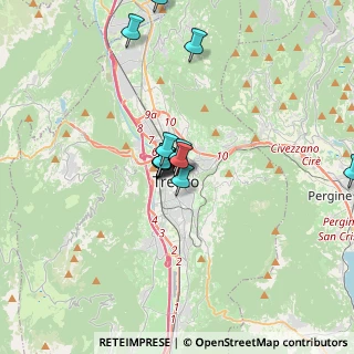 Mappa Via Dietro le Mura B, 38100 Trento TN, Italia (2.68846)