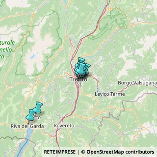 Mappa Via Dietro le Mura B, 38100 Trento TN, Italia (5.95818)