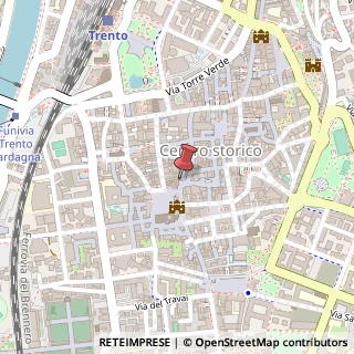 Mappa Piazza Pasi, 10, 38122 Trento, Trento (Trentino-Alto Adige)