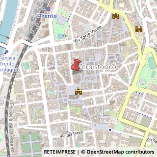 Mappa Via Rodolfo Belenzani, 39, 38122 Trento, Trento (Trentino-Alto Adige)