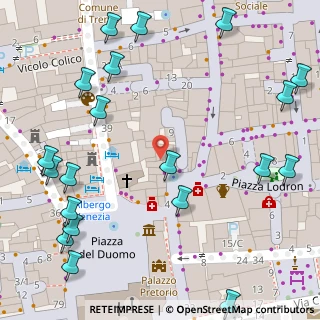 Mappa Via Paolo Oss-Mazzurana, 38100 Trento TN, Italia (0.094)