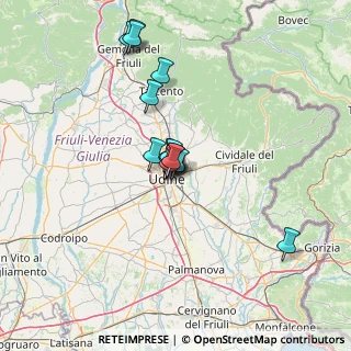 Mappa Via Barcis, 33100 Udine UD, Italia (10.10533)