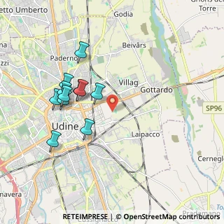 Mappa Via Barcis, 33100 Udine UD, Italia (1.83182)