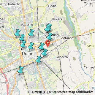Mappa Via Barcis, 33100 Udine UD, Italia (1.78167)