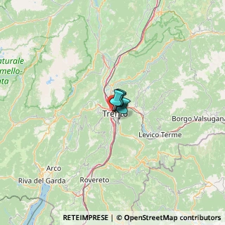 Mappa Via Santa Margherita, 38122 Trento TN, Italia (34.54867)