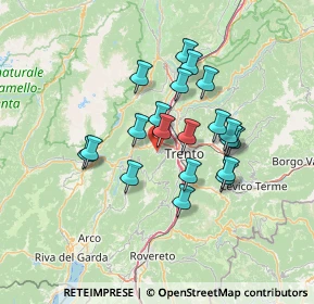 Mappa Strada del Monastero di Sant'Anna, 38100 Trento TN, Italia (11.183)