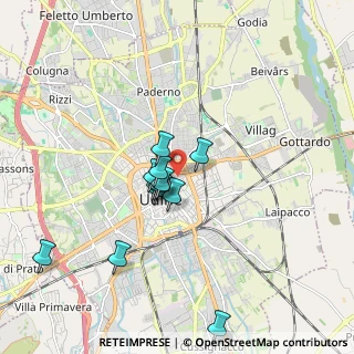 Mappa Via Pracchiuso, 33100 Udine UD, Italia (1.46833)