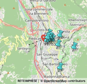 Mappa Piazza Santa Maria Maggiore, 38100 Trento TN, Italia (1.04091)