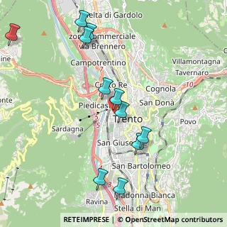 Mappa Piazza Santa Maria Maggiore, 38100 Trento TN, Italia (2.38083)