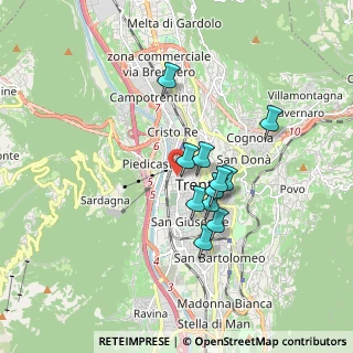 Mappa Piazza Santa Maria Maggiore, 38100 Trento TN, Italia (1.31364)