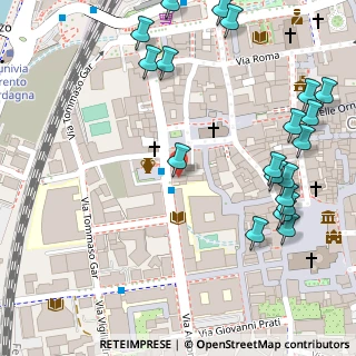 Mappa Piazza Santa Maria Maggiore, 38100 Trento TN, Italia (0.1725)