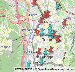 Mappa Piazza Santa Maria Maggiore, 38100 Trento TN, Italia (0.982)