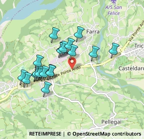 Mappa Via Ardo Croce Ponte, 32026 Mel BL, Italia (0.829)