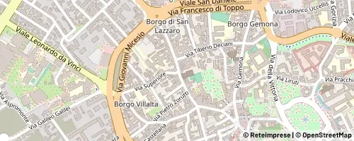 Mappa Udine