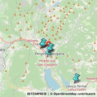 Mappa Via Fersina, 38057 Pergine Valsugana TN, Italia (2.31455)
