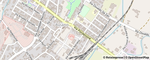 Mappa Aviano